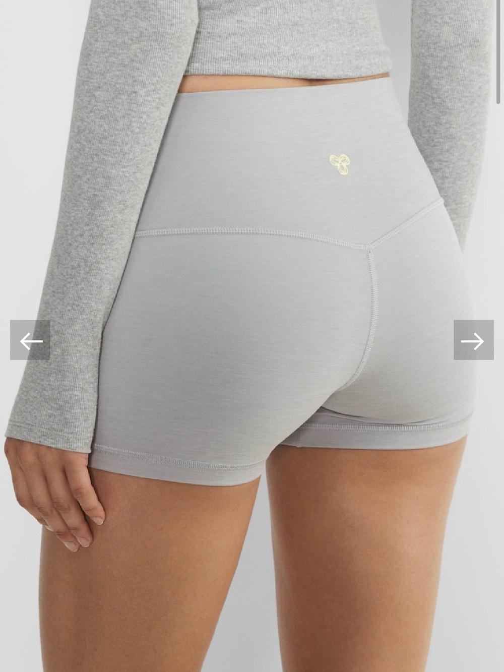 Aritzia Golden Butter Cheeky Hi-Rise Short